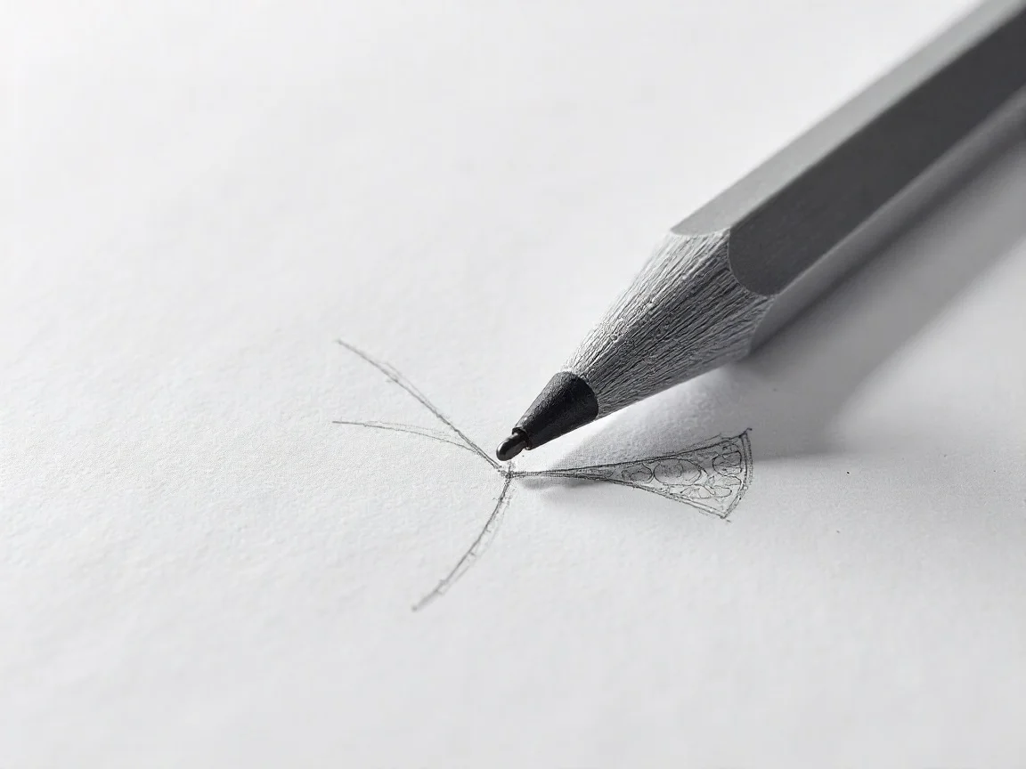 Best Pencil Drawing Techniques for Beginners 2 Beginner practicing pencil drawing techniques with basic strokes - ThriveVerge