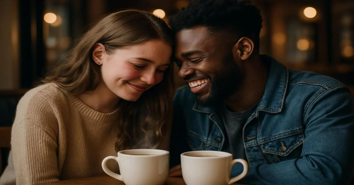 5 Adorable Ways to Make Someone Blush with Words in 2025 2 Couple sharing sweet words to make each other blush over coffee in 2026 - ThriveVerge