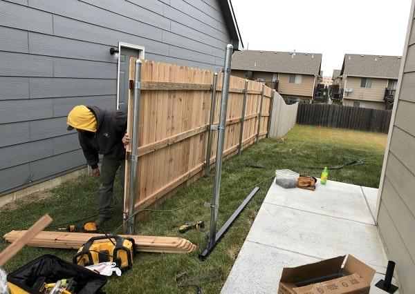 cost of installing a fence