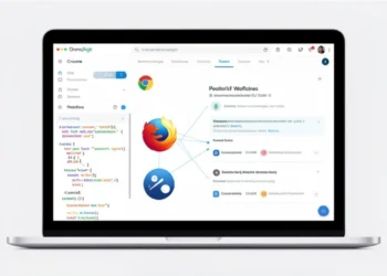Selenium WebDriver automated testing framework showing cross-browser web application testing across multiple browsers