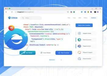 Selenium WebDriver browser automation testing with dynamic web elements and multiple browser compatibility illustration