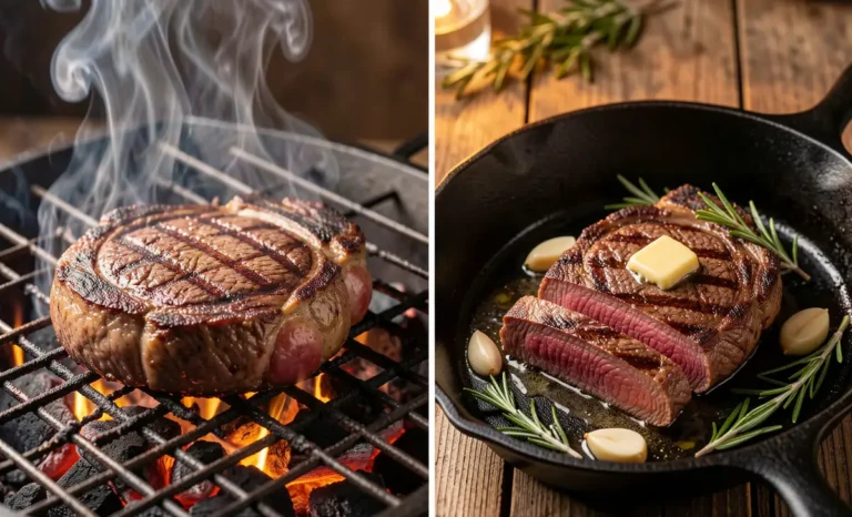 Grilled vs Pan Seared Steak: What’s Actually Different?