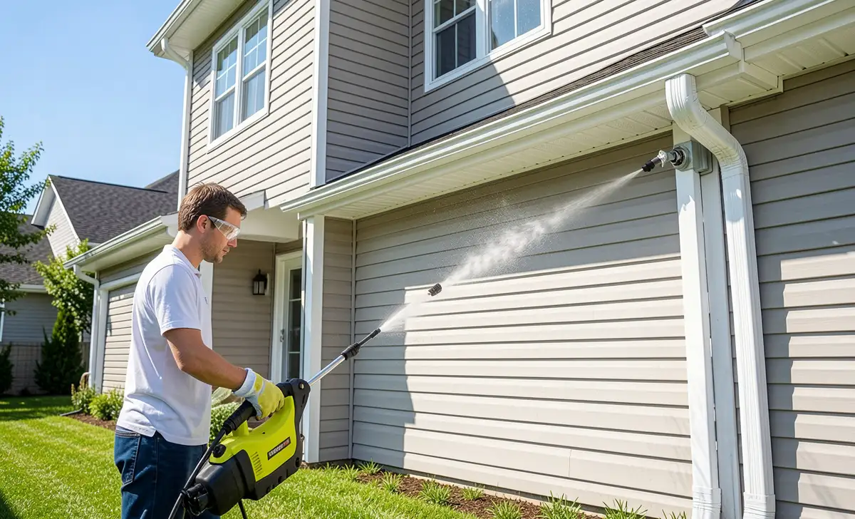 Clean Gutters Pressure: Step-by-Step Guide to Cleaning Siding and Gutters With a Pressure Washer